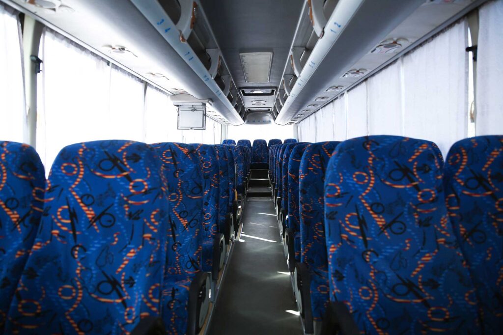 Mini Bus Interior - Elite Tours of Atlanta